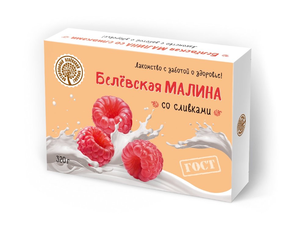  Малина со сливками Белёвская, 320г   в Махачкале