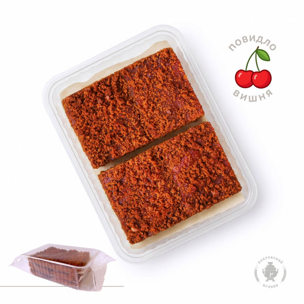 №3 Пряник 400г с фруктовой начинкой Вишня  в Махачкале