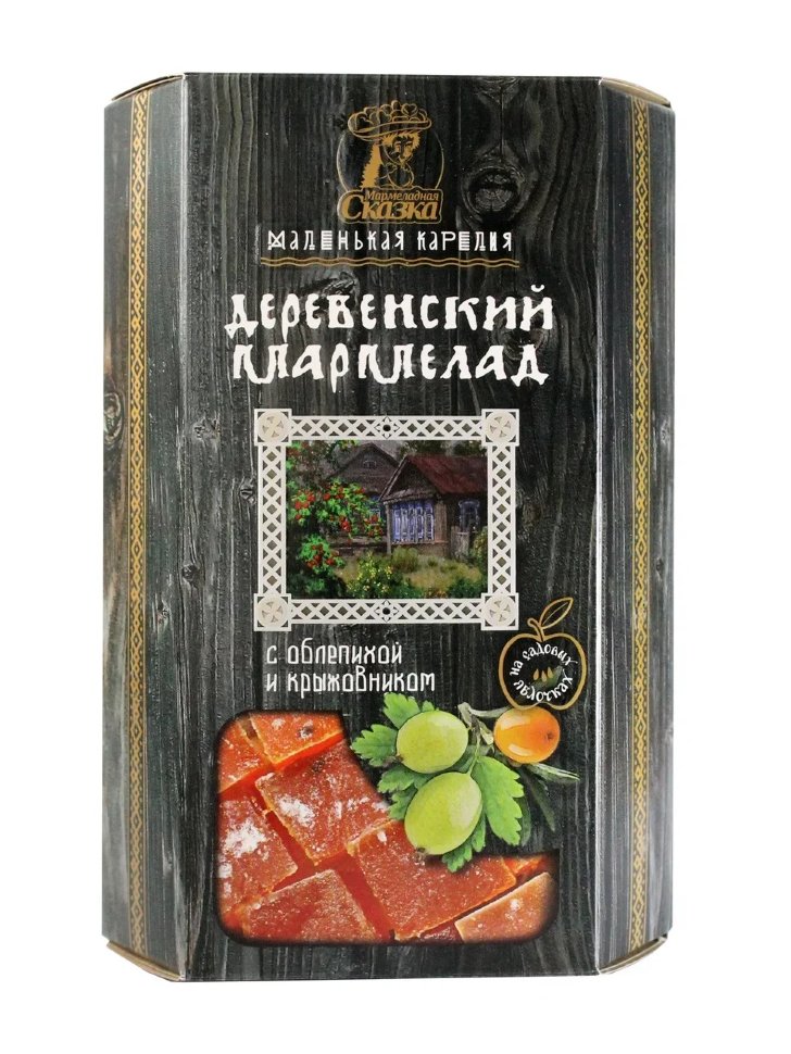  Мармелад деревенский "С крыжовником и облепихой" 300г в Махачкале