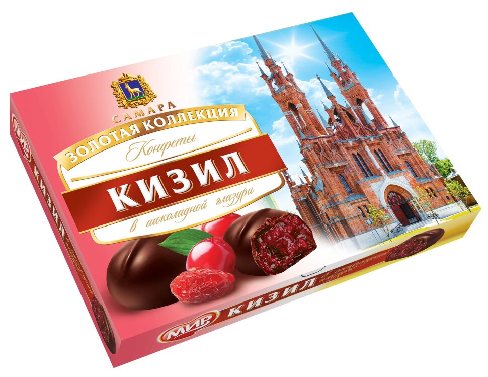  КФ МИР Кизил в шоколадной глазури 160г в Махачкале